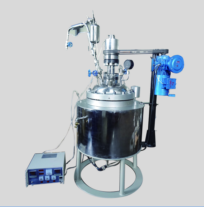 CJF-50L中試反應釜（帶回收、冷凝裝置）